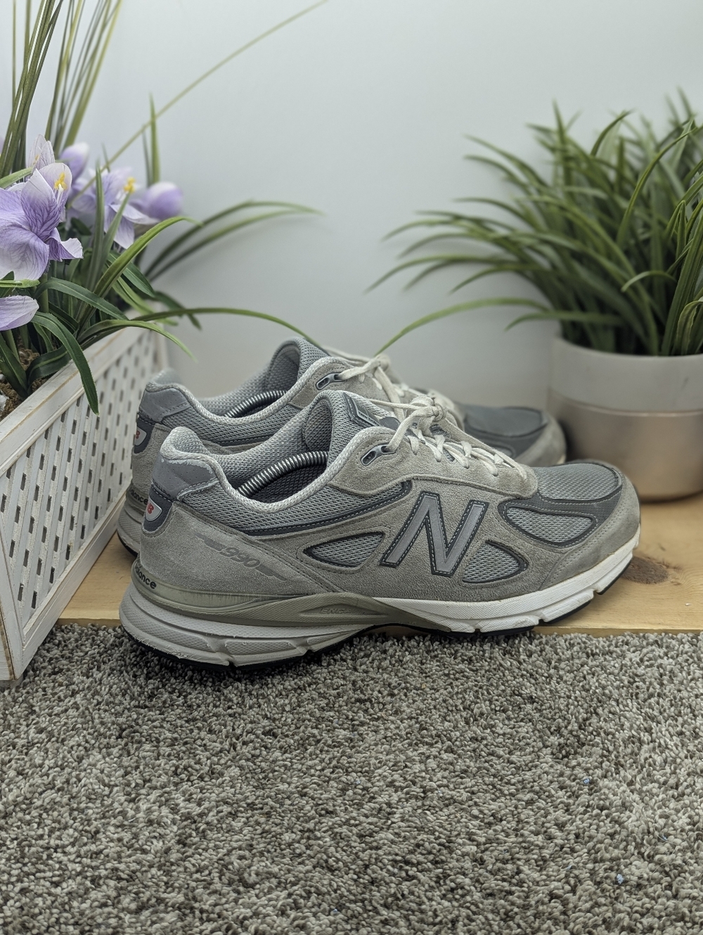 New Balance 990V4 Mens Size 13 Running Casual Comfort Walking Shoes Made In USA